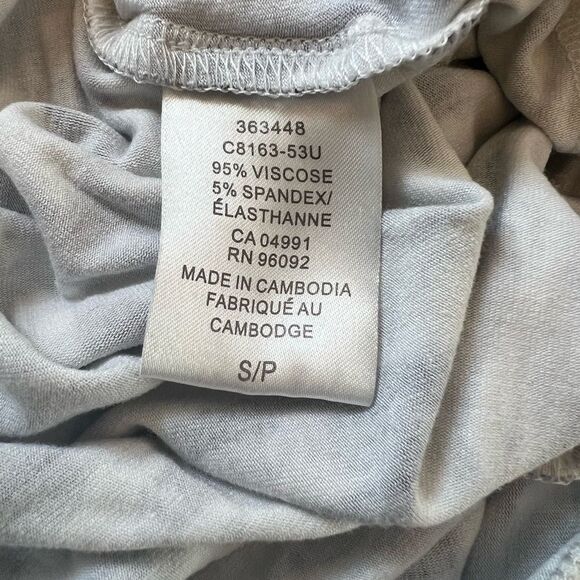 DALIA White Printed Stretch High Waisted Long Flowy Maxi Skirt S - Picture 7 of 8